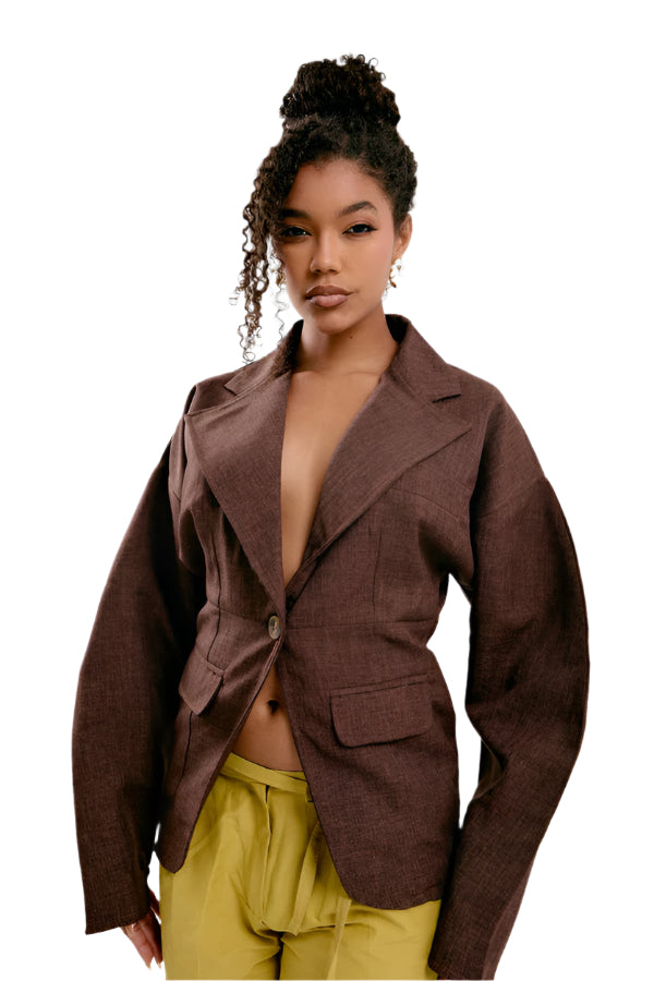 Relaxed Fitted Blazer