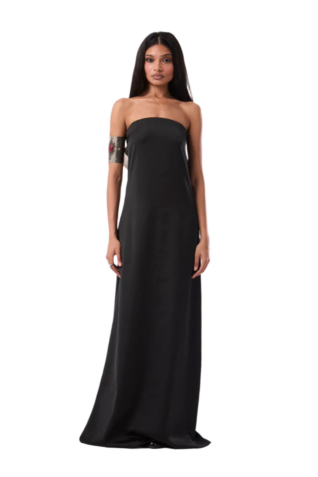 Satin Bow Gown