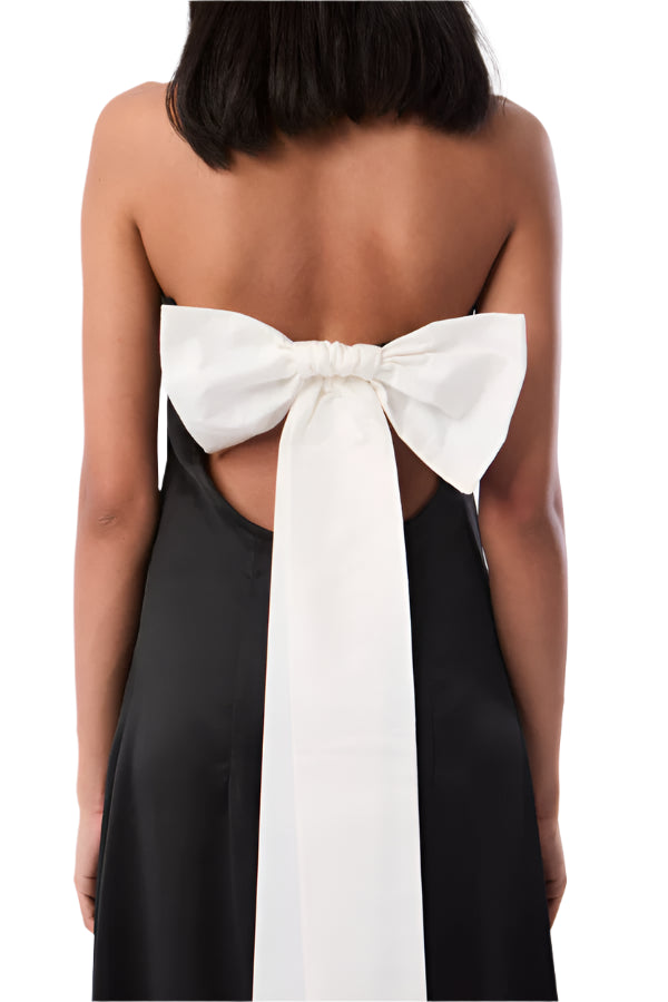 Satin Bow Gown